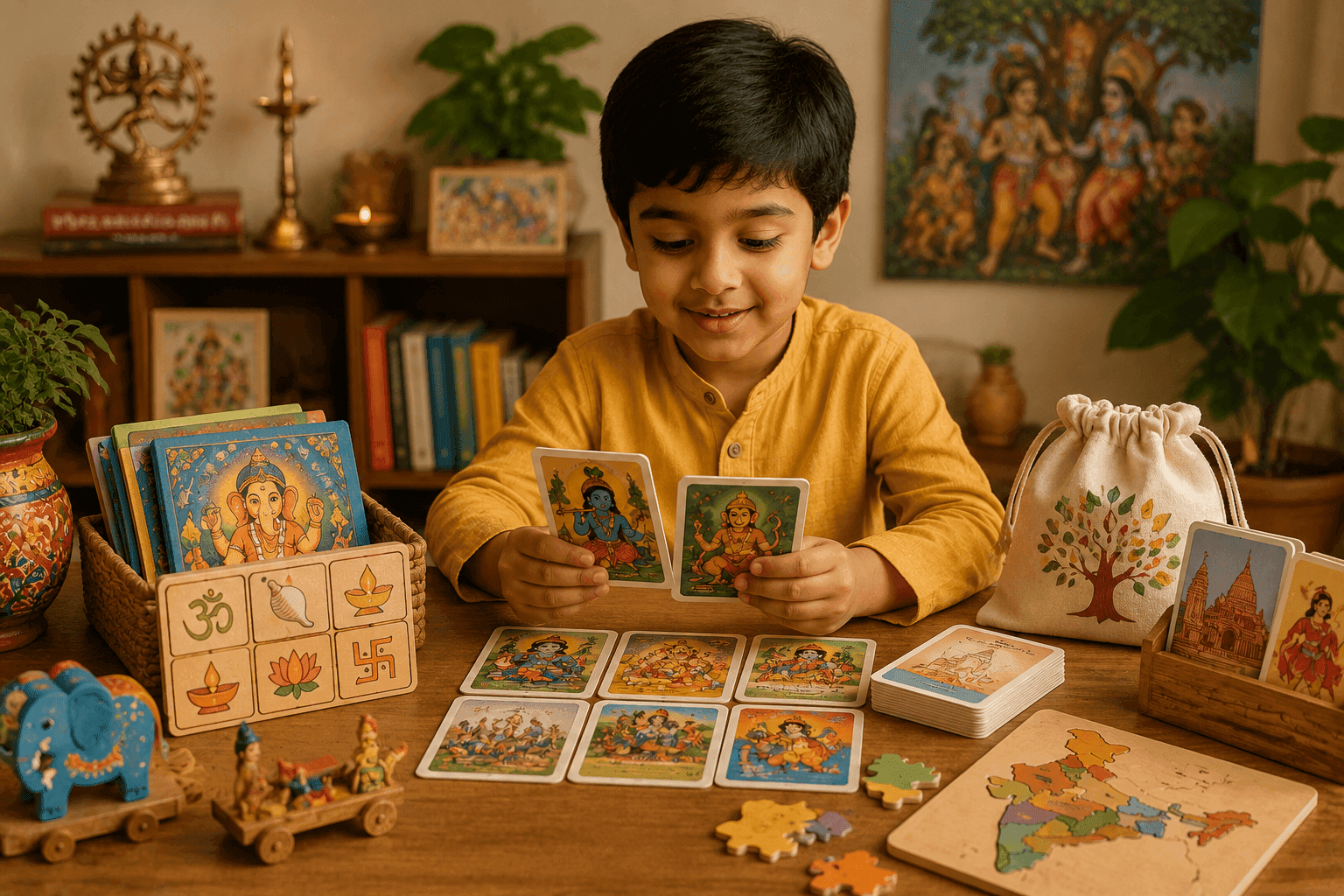 Why Cultural Toys Matter: Helping Kids Learn Indian Values Through Play