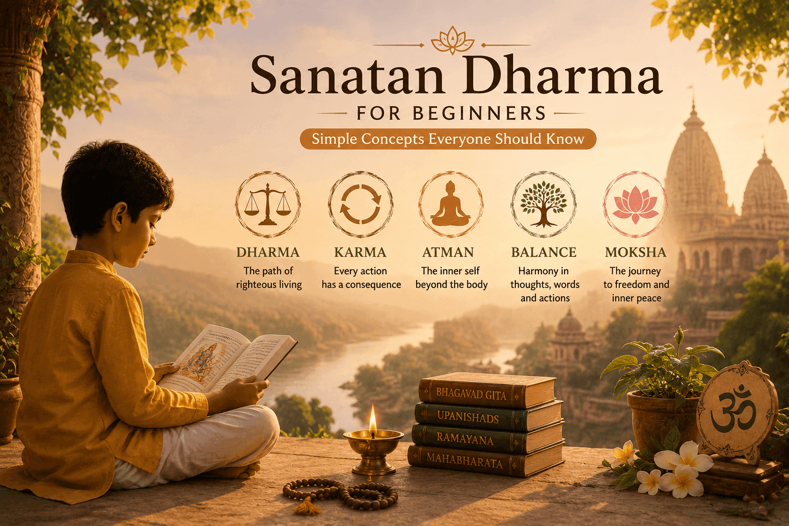 Sanatan Dharma for Beginners: Simple Concepts Everyone Should Know