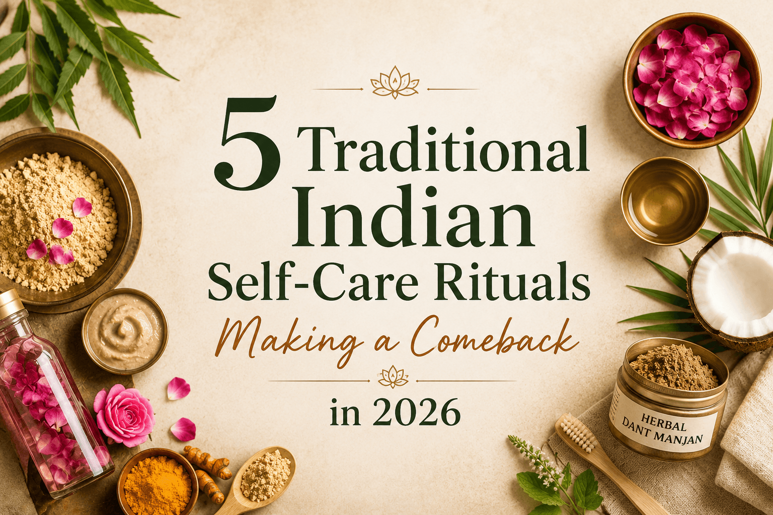 5 Traditional Indian Self-Care Rituals Making a Comeback in 2026