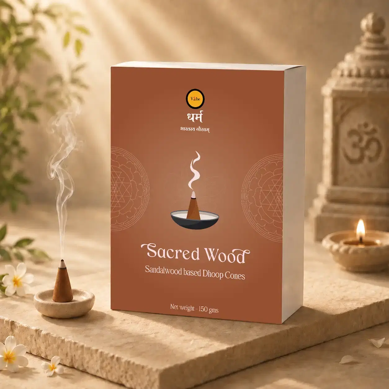Sacred Wood Dhoop Cones