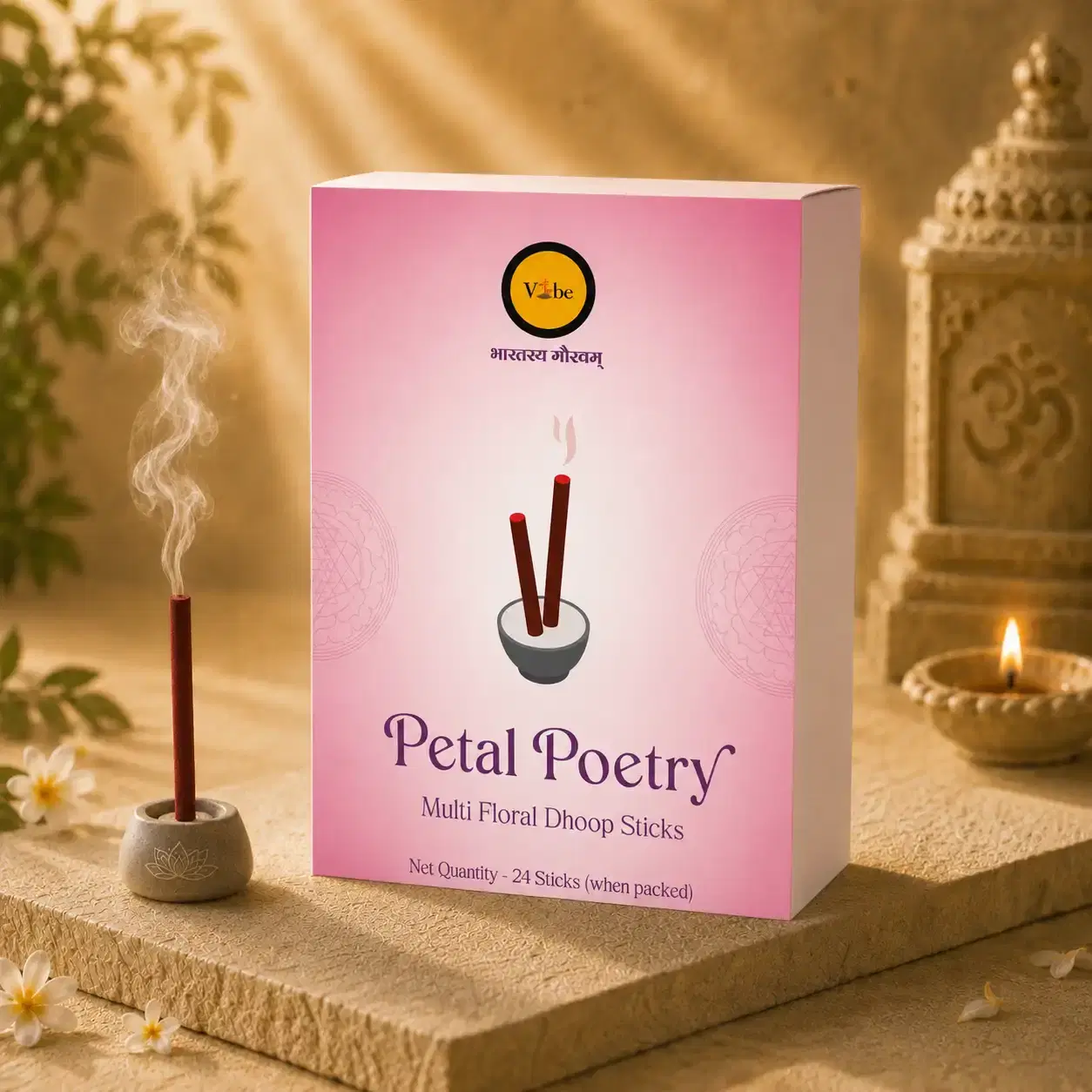 Petal Poetry Dhoop Sticks