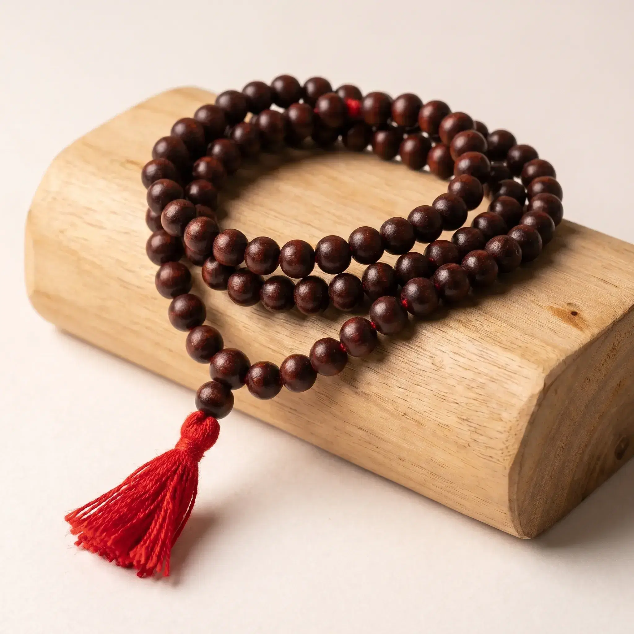 Siddh Lal Chandan (Sandalwood) Mala