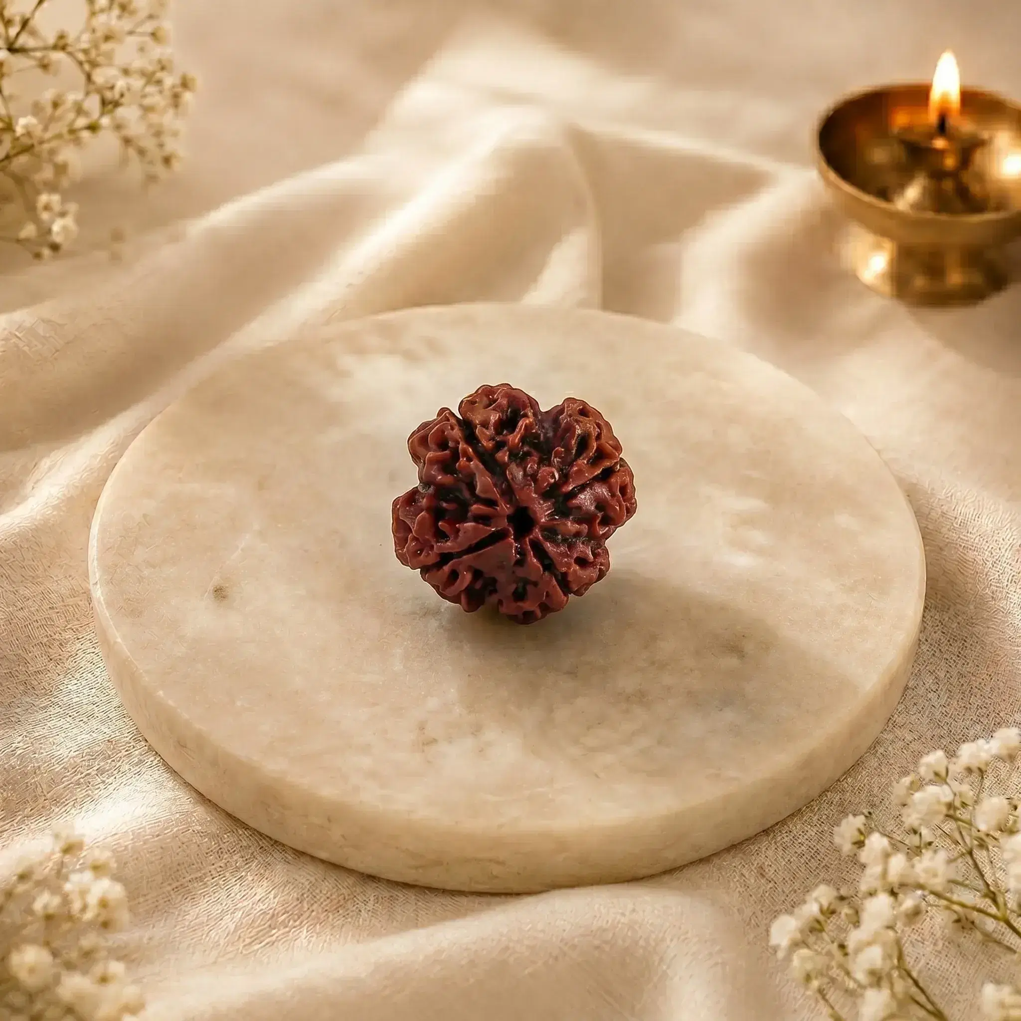 Siddh 4 Mukhi Rudraksha