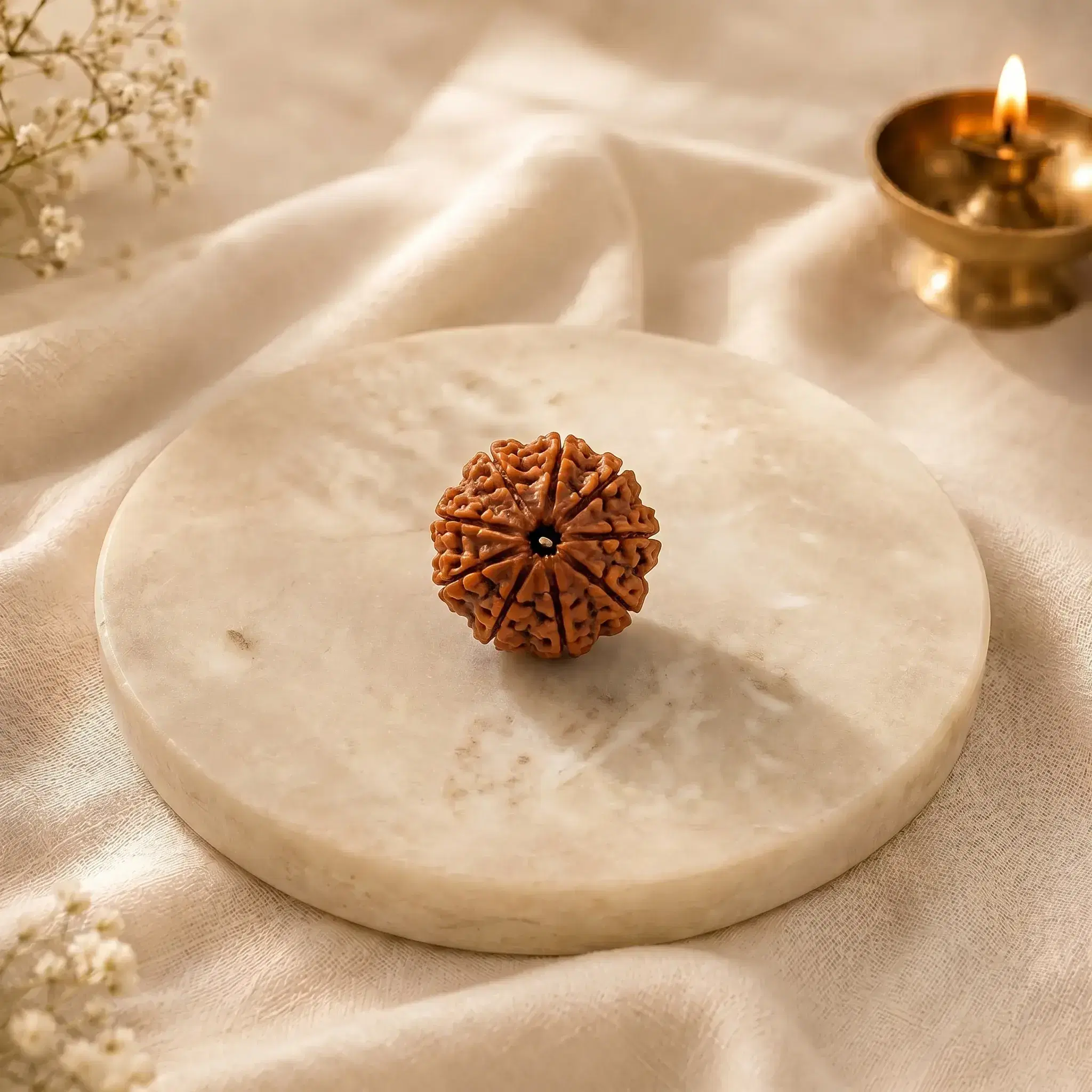 Siddh 9 Mukhi Rudraksha
